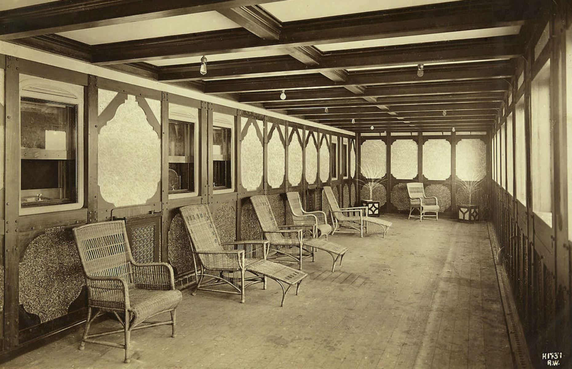 First class: staterooms