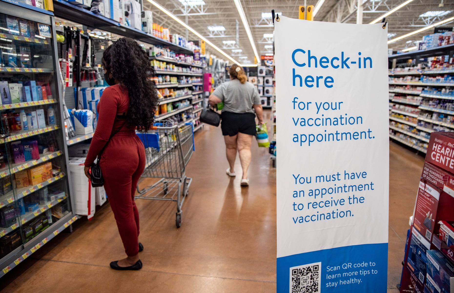Walmart offers COVID-19 vaccines