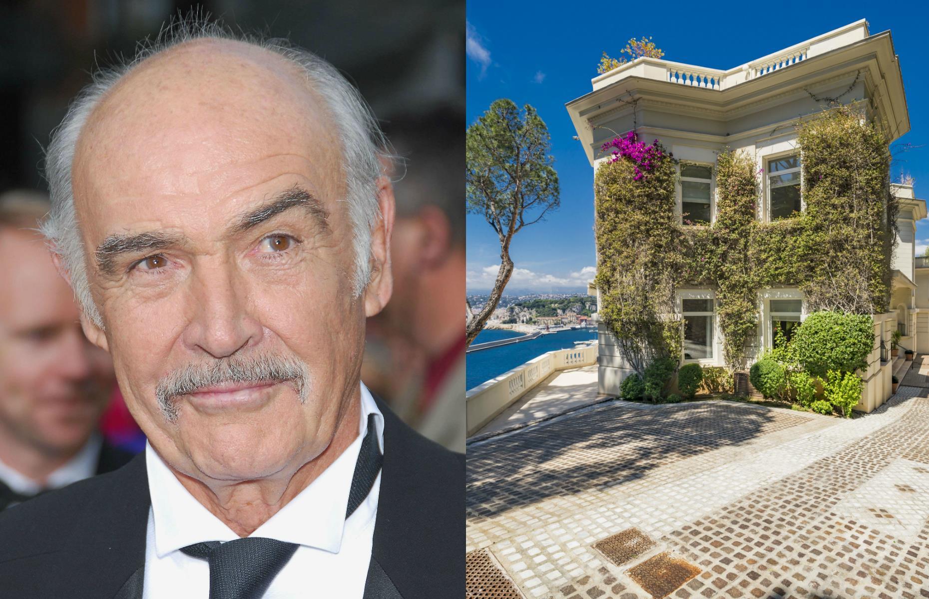 July: Sean Connery's Mediterranean villa