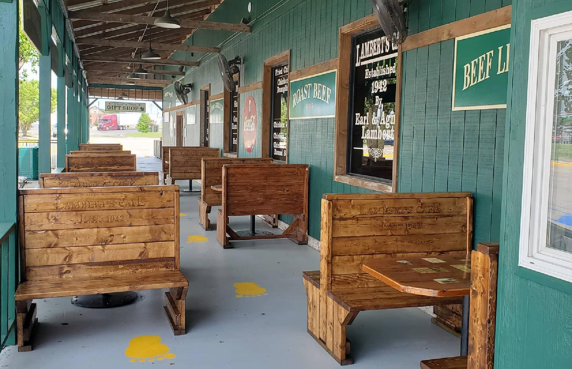 Missouri: Lambert’s Cafe, Ozark