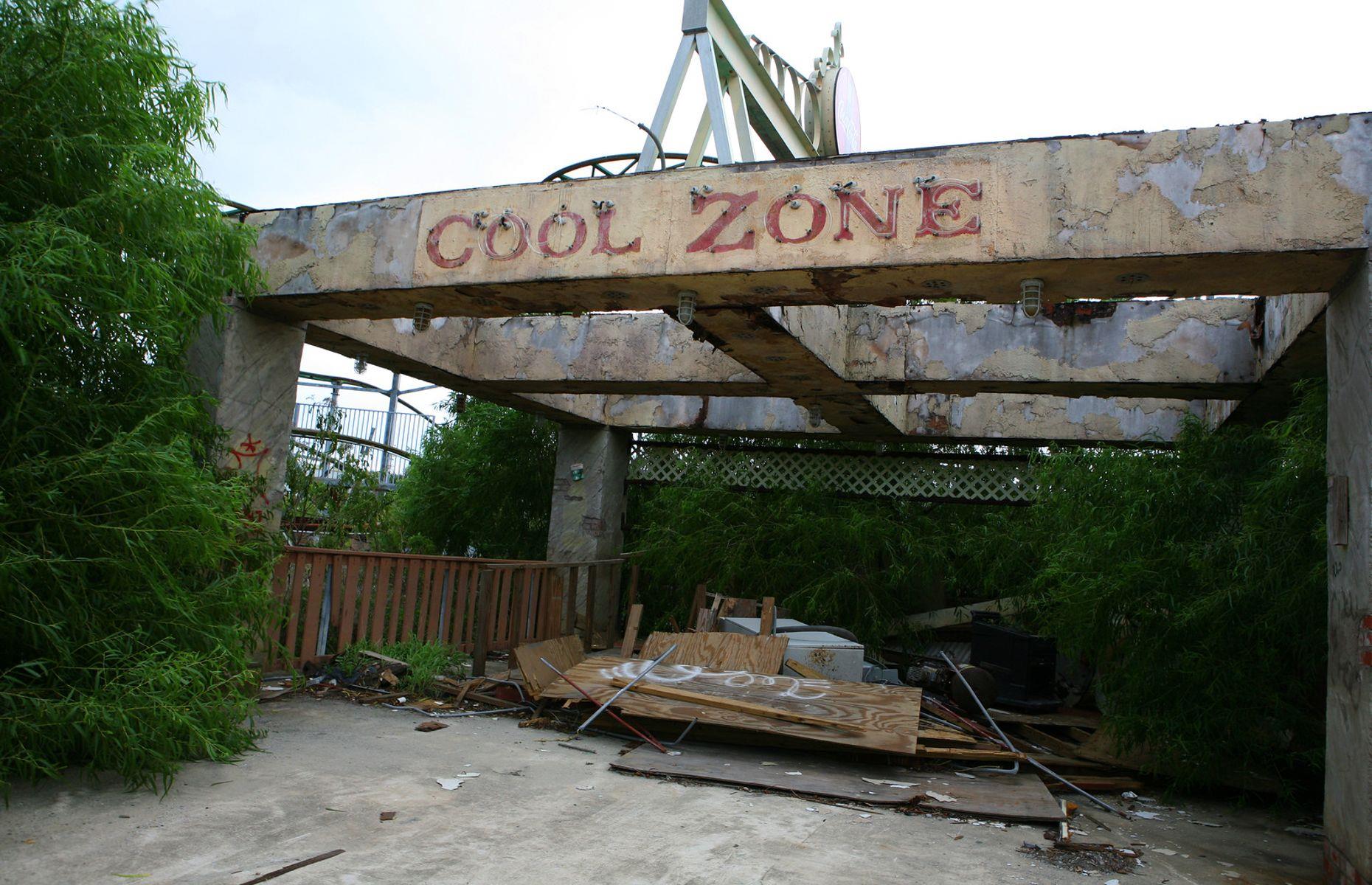Derelict and decaying