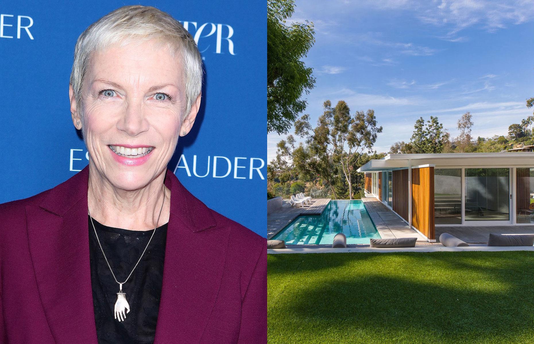 Annie Lennox's mid-century modern masterpiece, California, USA