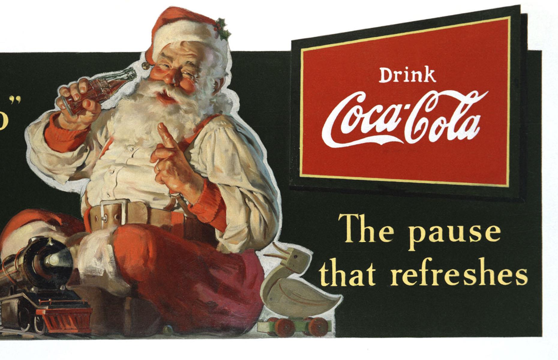 Coca-Cola’s adverts from 90 years ago are still remembered 