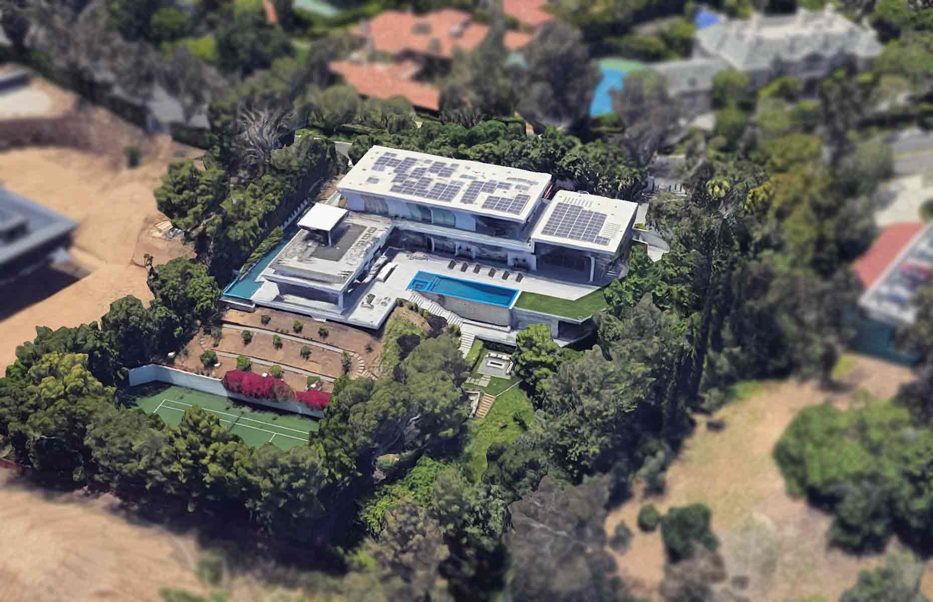Beyoncé and Jay-Z's rental home in Holmby Hills, California