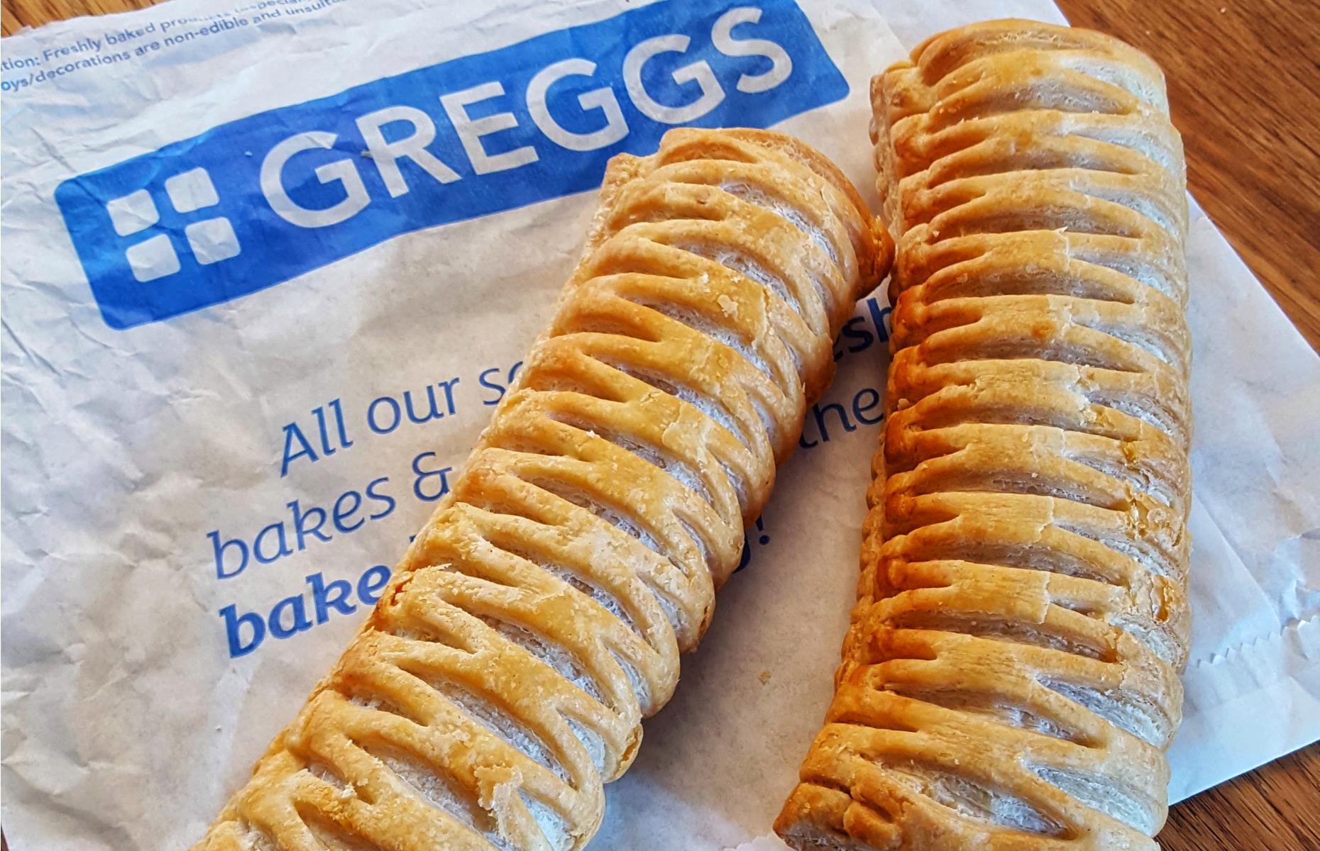 Greggs vegan sausage roll 