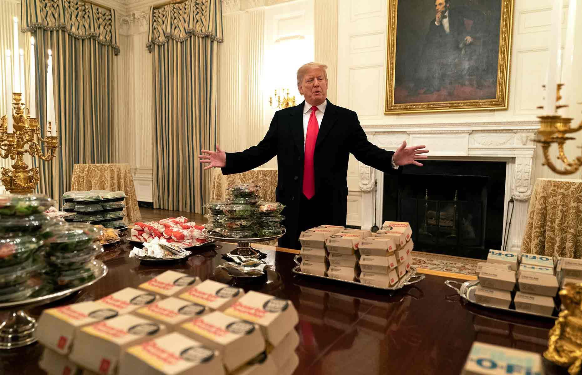 Ungewöhnliche Gewohnheiten während Trumps Präsidentschaft