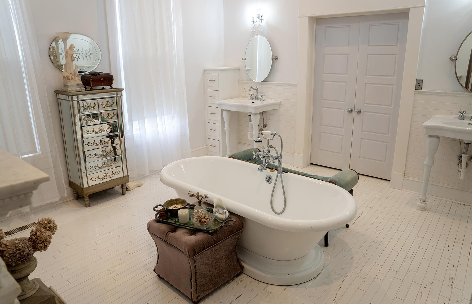 After: the bathroom