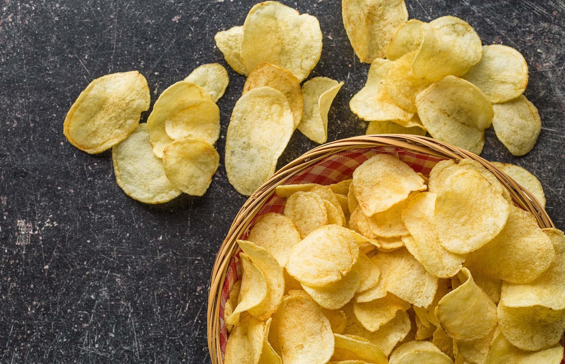 4. Toilet cleaner chemical in crisps