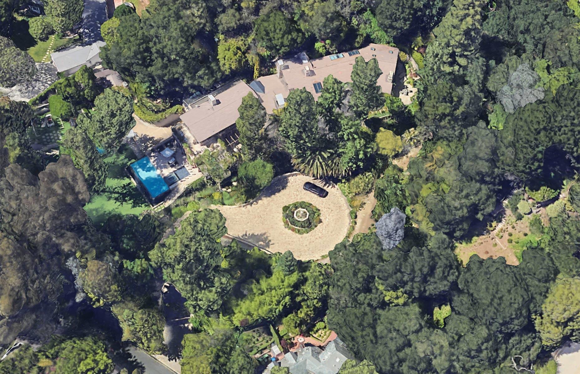 J.Lo's Bel Air mansion