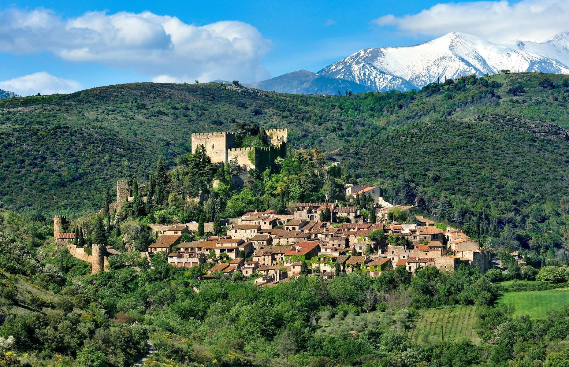 Castelnou, Pyrénées-Orientales,France