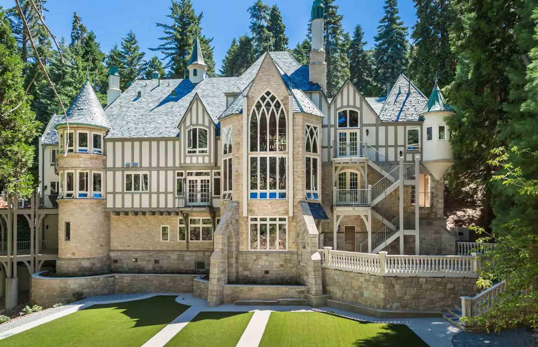 The Castle in the Forest, California, USA