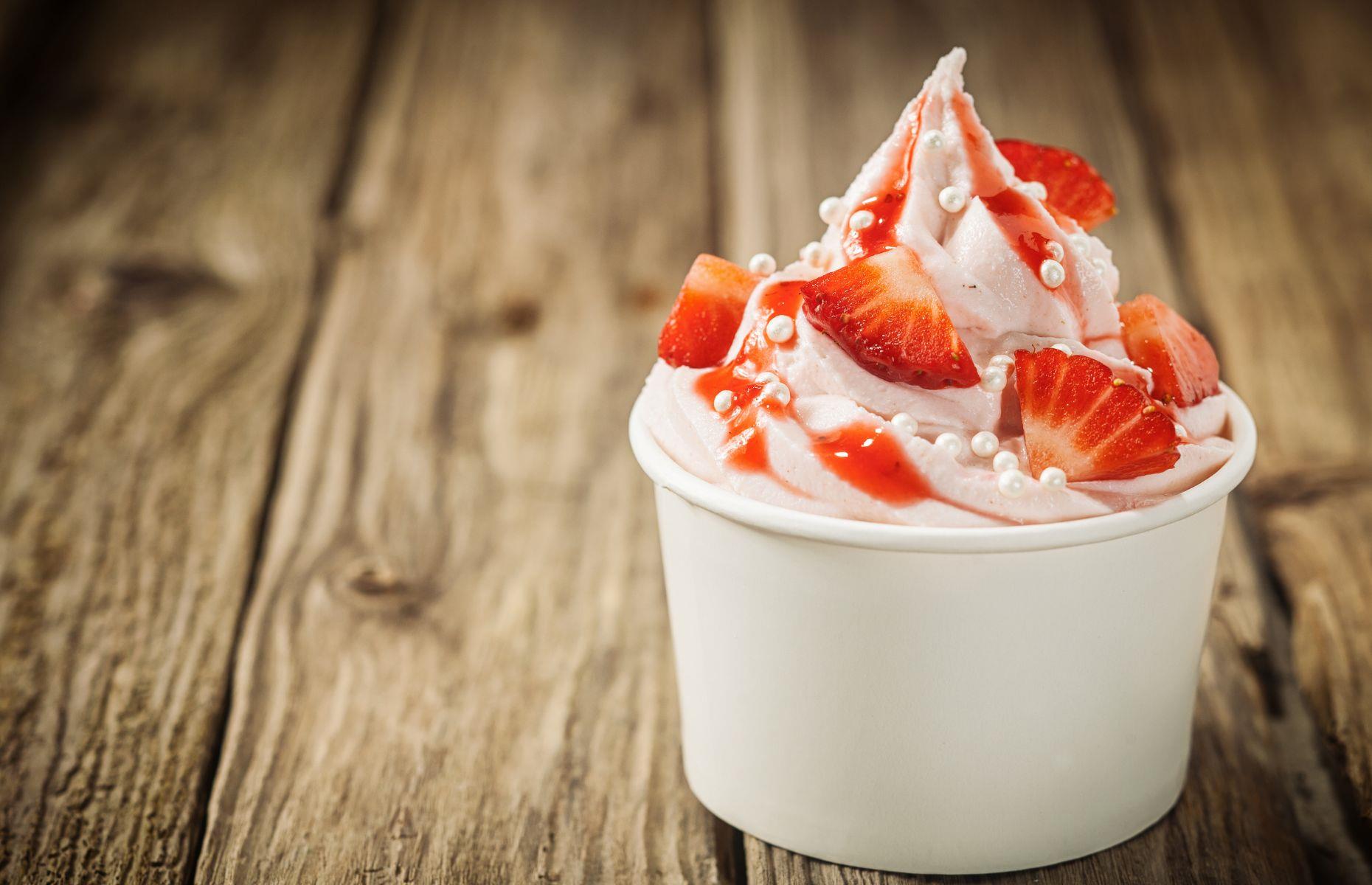 23. Frozen yogurt  
