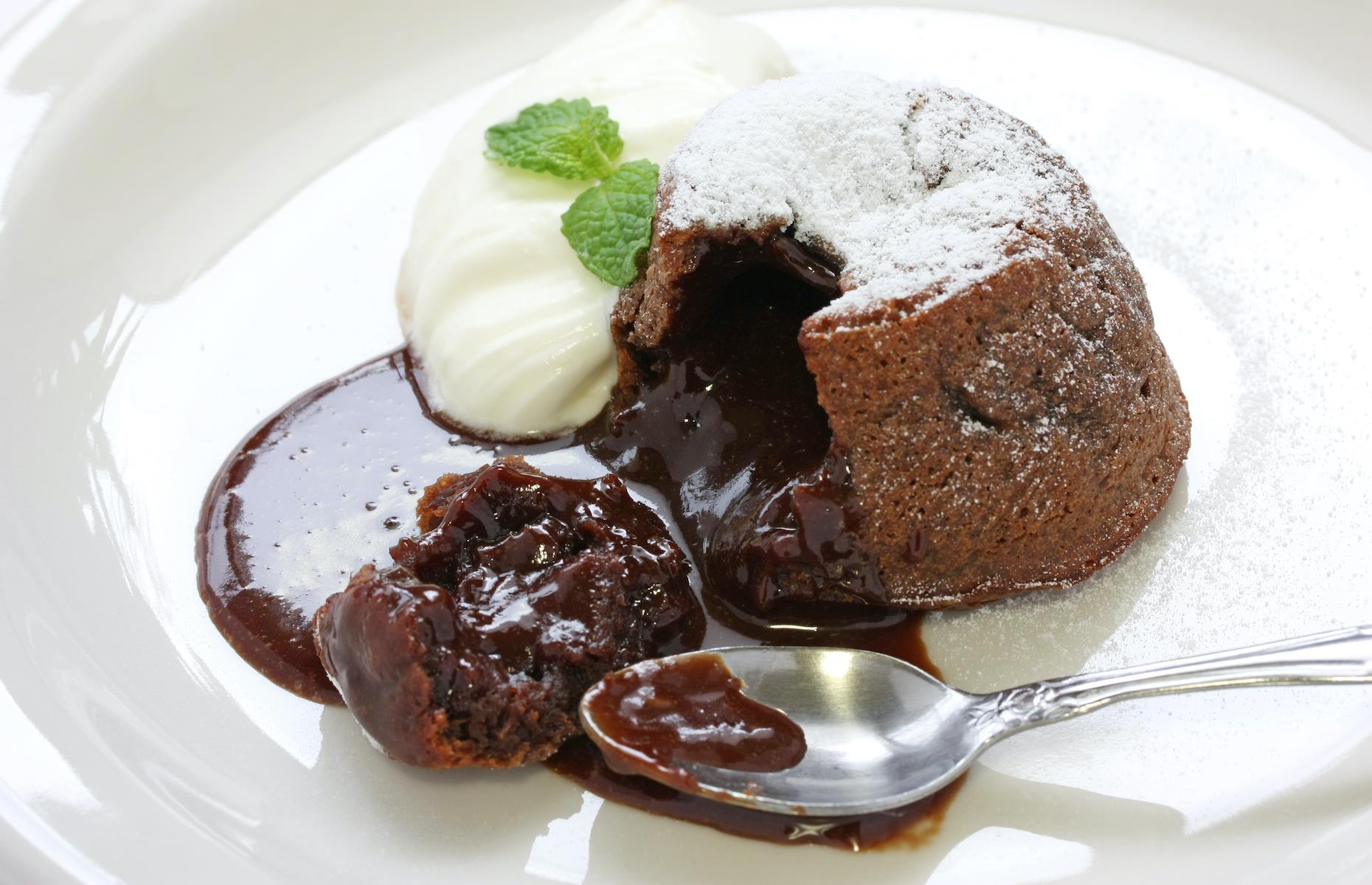 1. Chocolate fondant