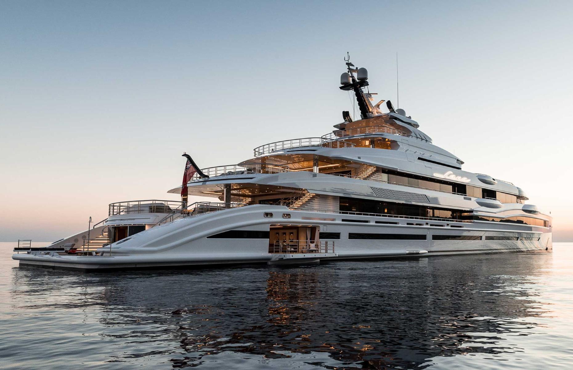 A $2m-a-week superyacht charter