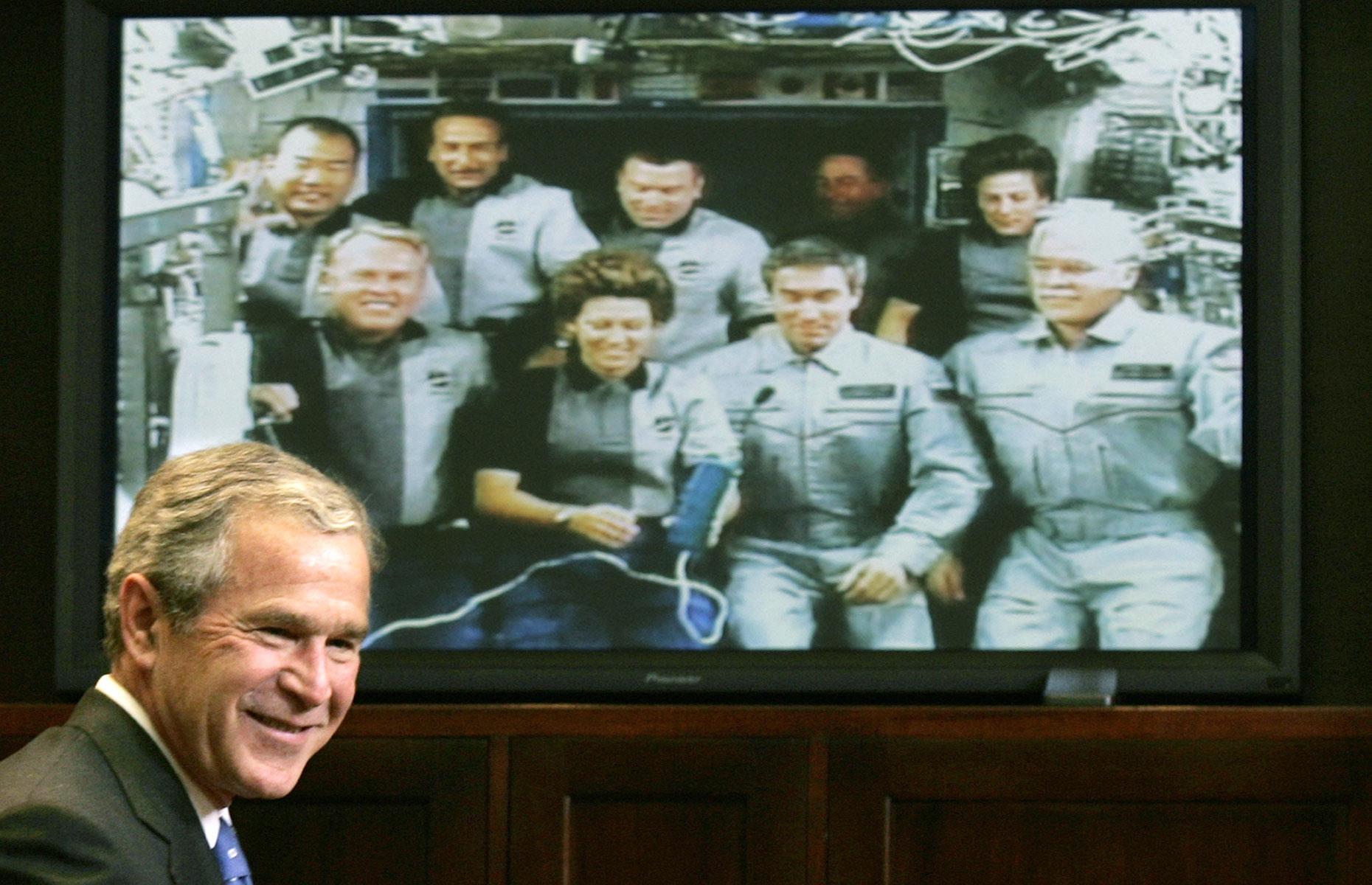 George W Bush’s cosmic vision