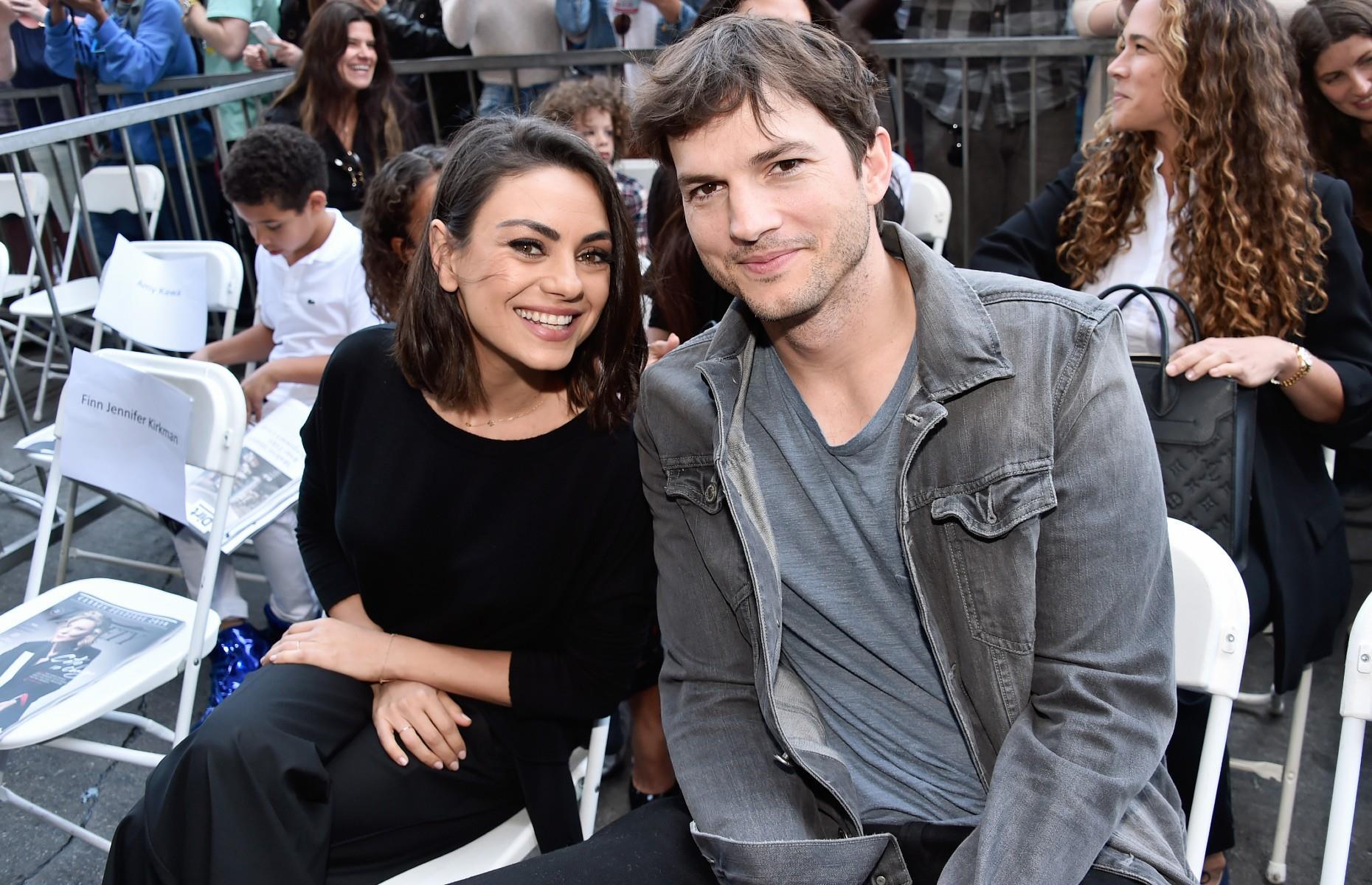 Ashton Kutcher und Mila Kunis
