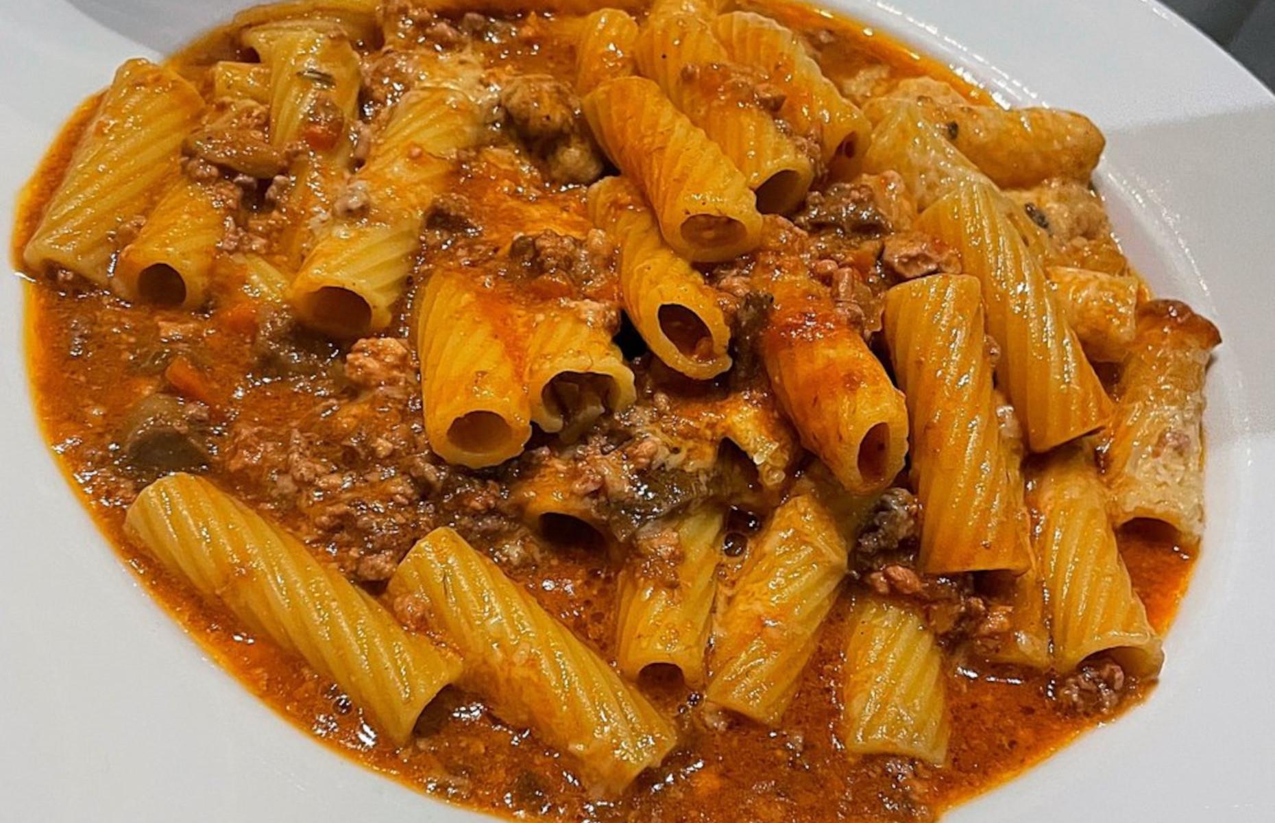 Utah: rigatoni al sugo della mamma, Valter's Osteria, Salt Lake City