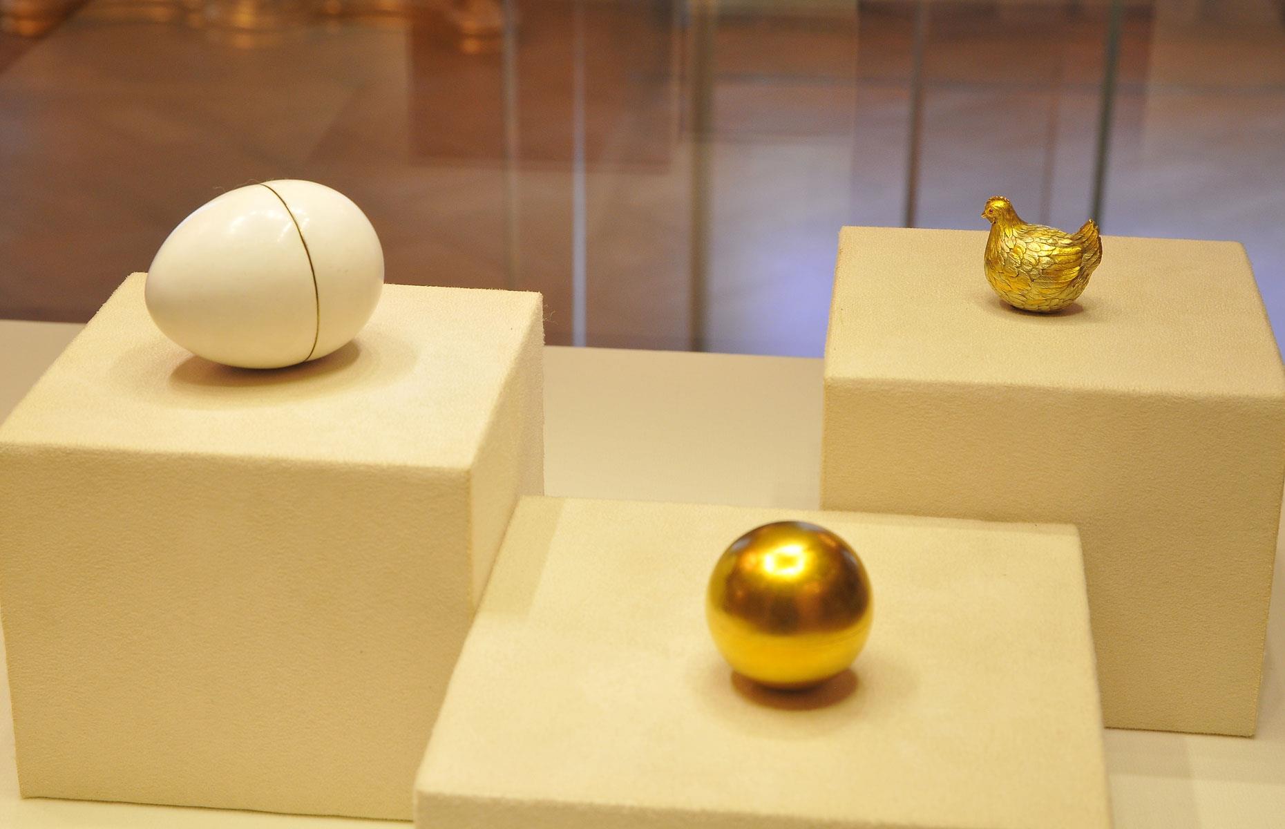The first Fabergé egg