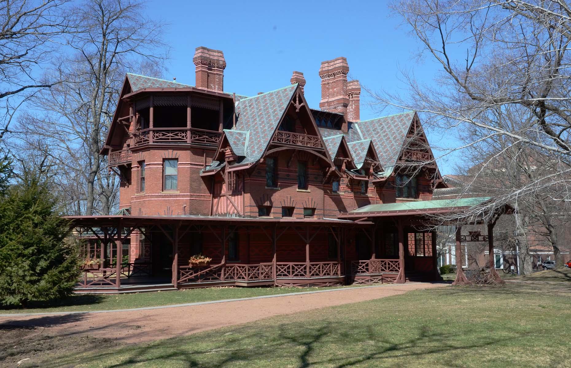 Mark Twain’s Hartford home, Connecticut, USA