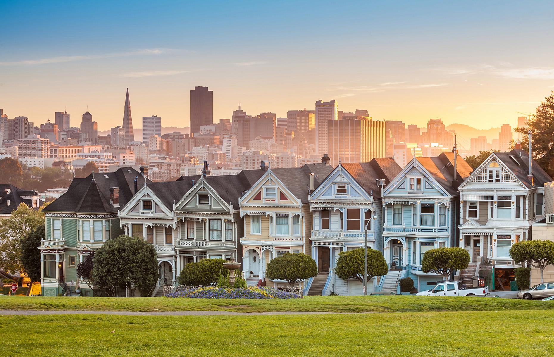 Full House: Painted Ladies, San Francisco, California