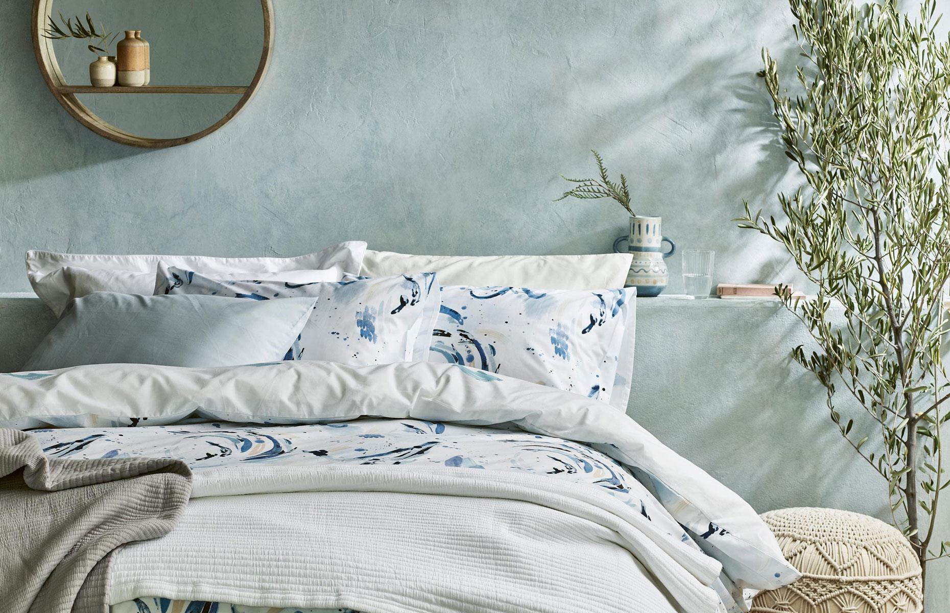 Introduce watery hues