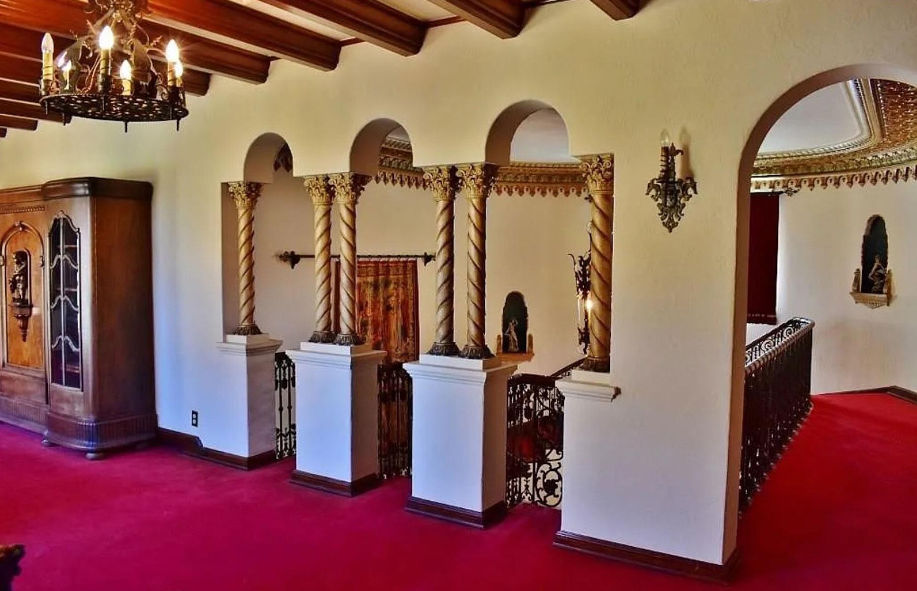 Ornate upper landing