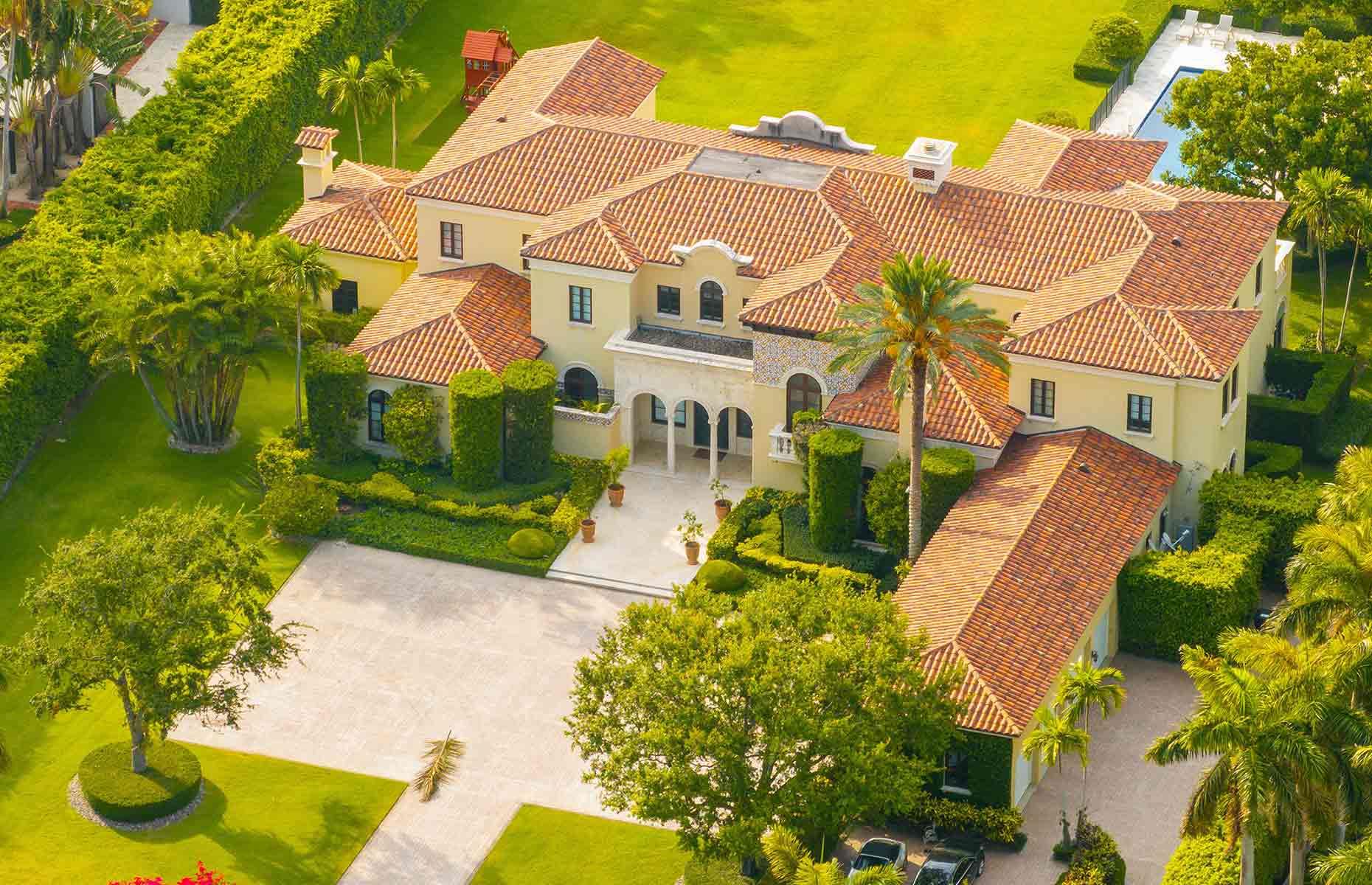 Jeff Bezos' third mansion on Indian Creek island, Florida