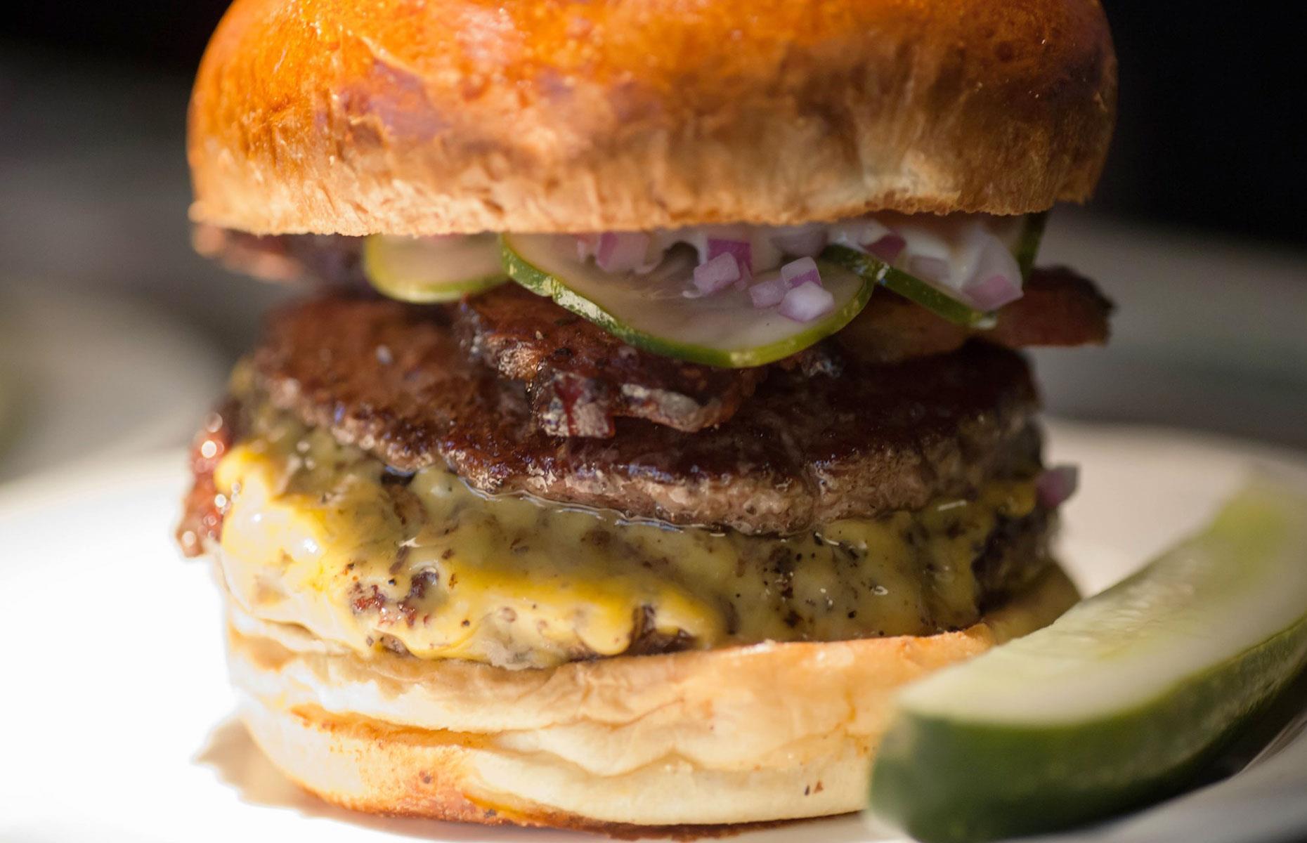 7. New York: 10oz Double Wagyu Cheeseburger, 4 Charles Prime Rib, New York City