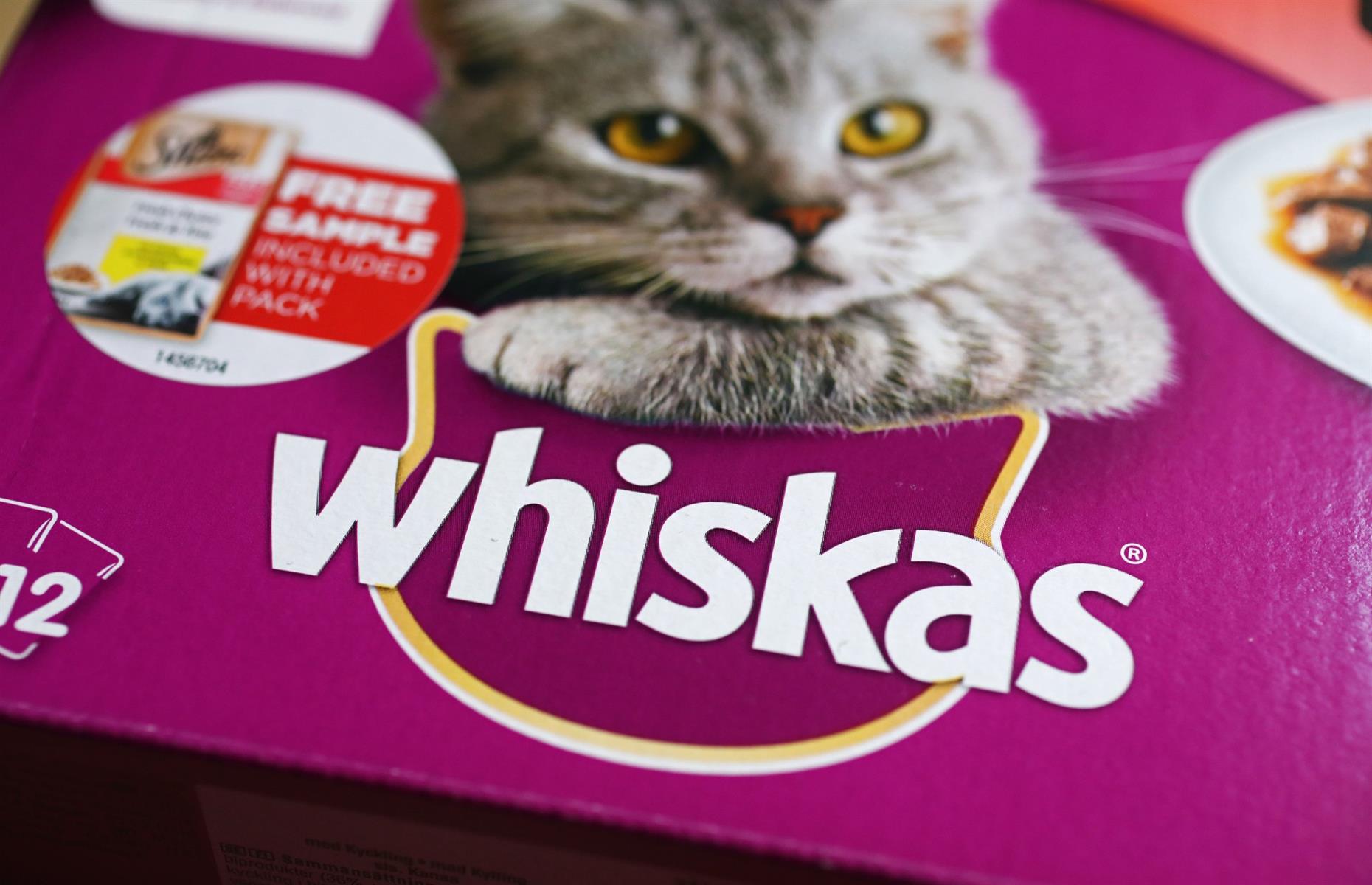 Whiskas: owned by Mars