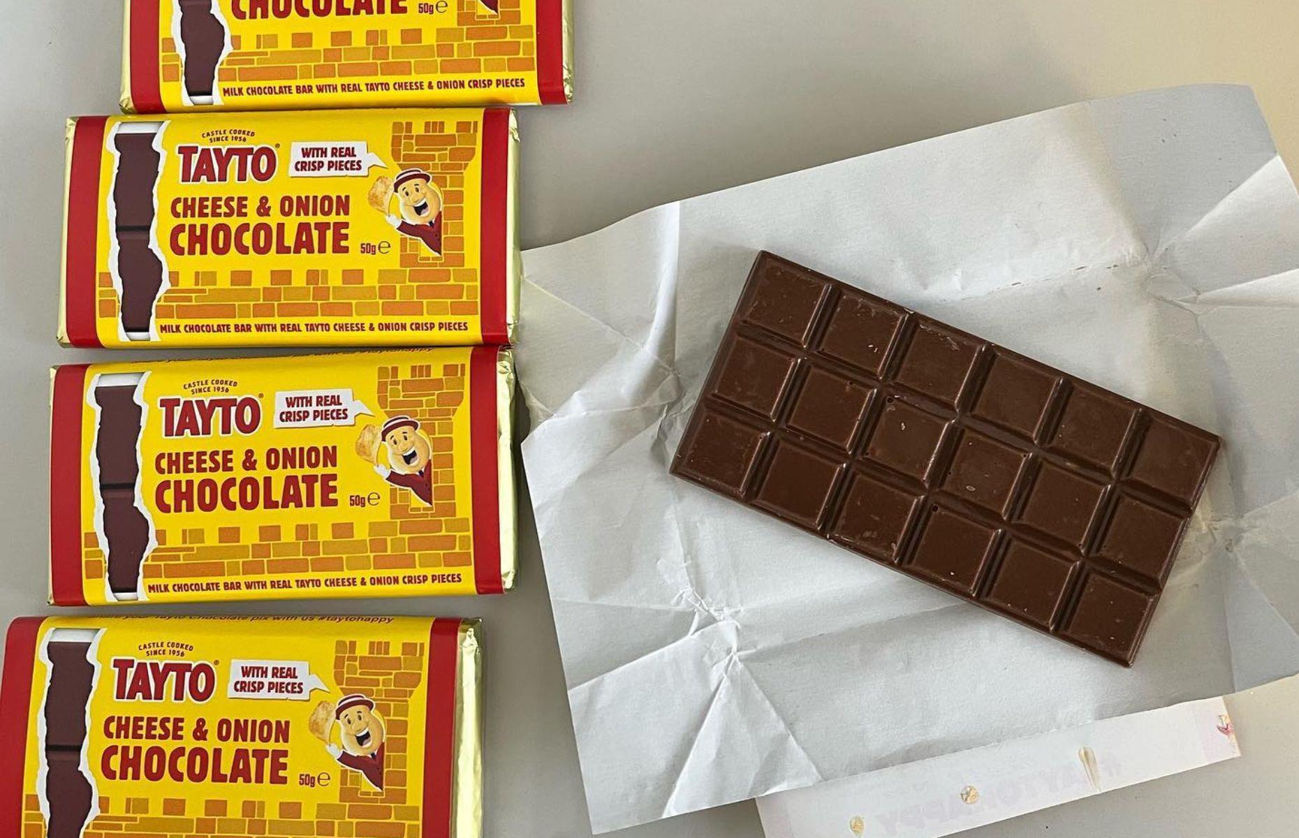 6. Tayto Cheese & Onion Chocolate 
