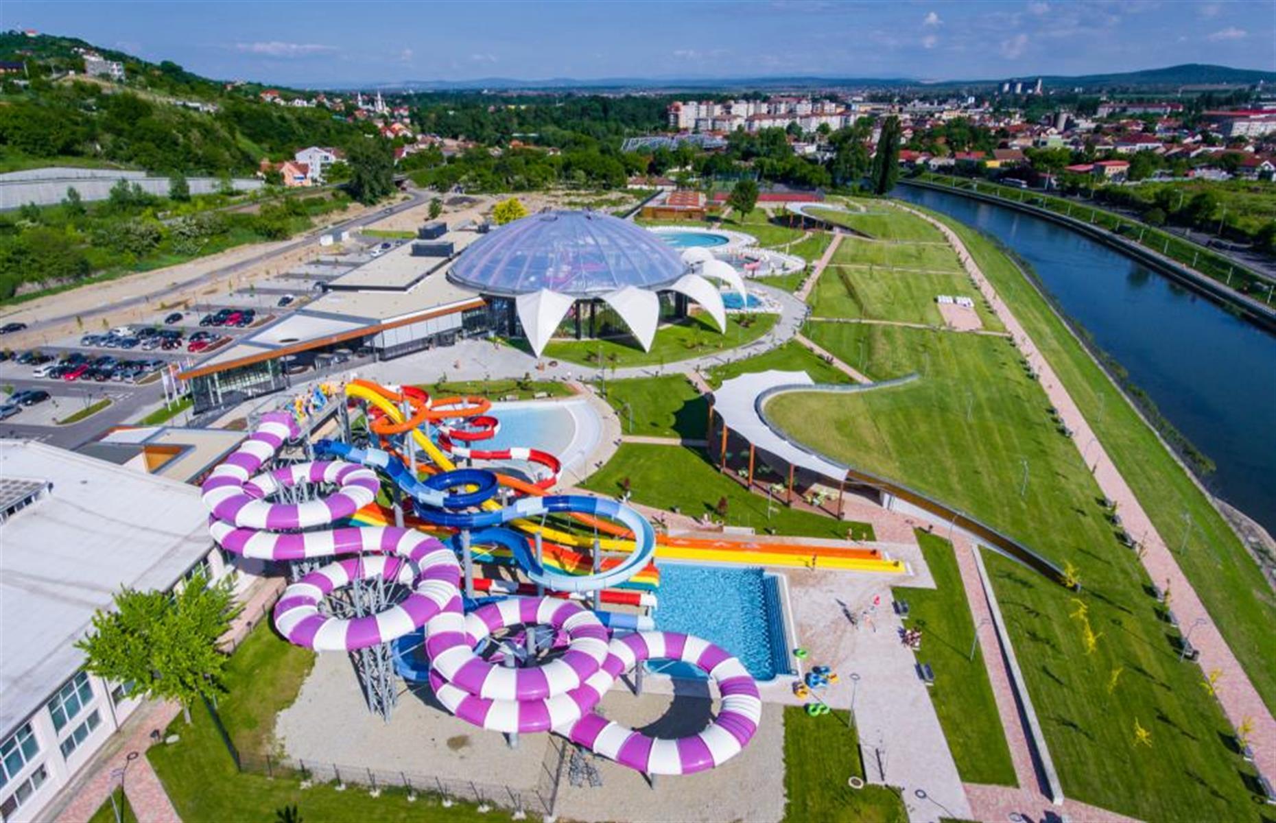 Aquapark Nymphaea, Oradea, Romania