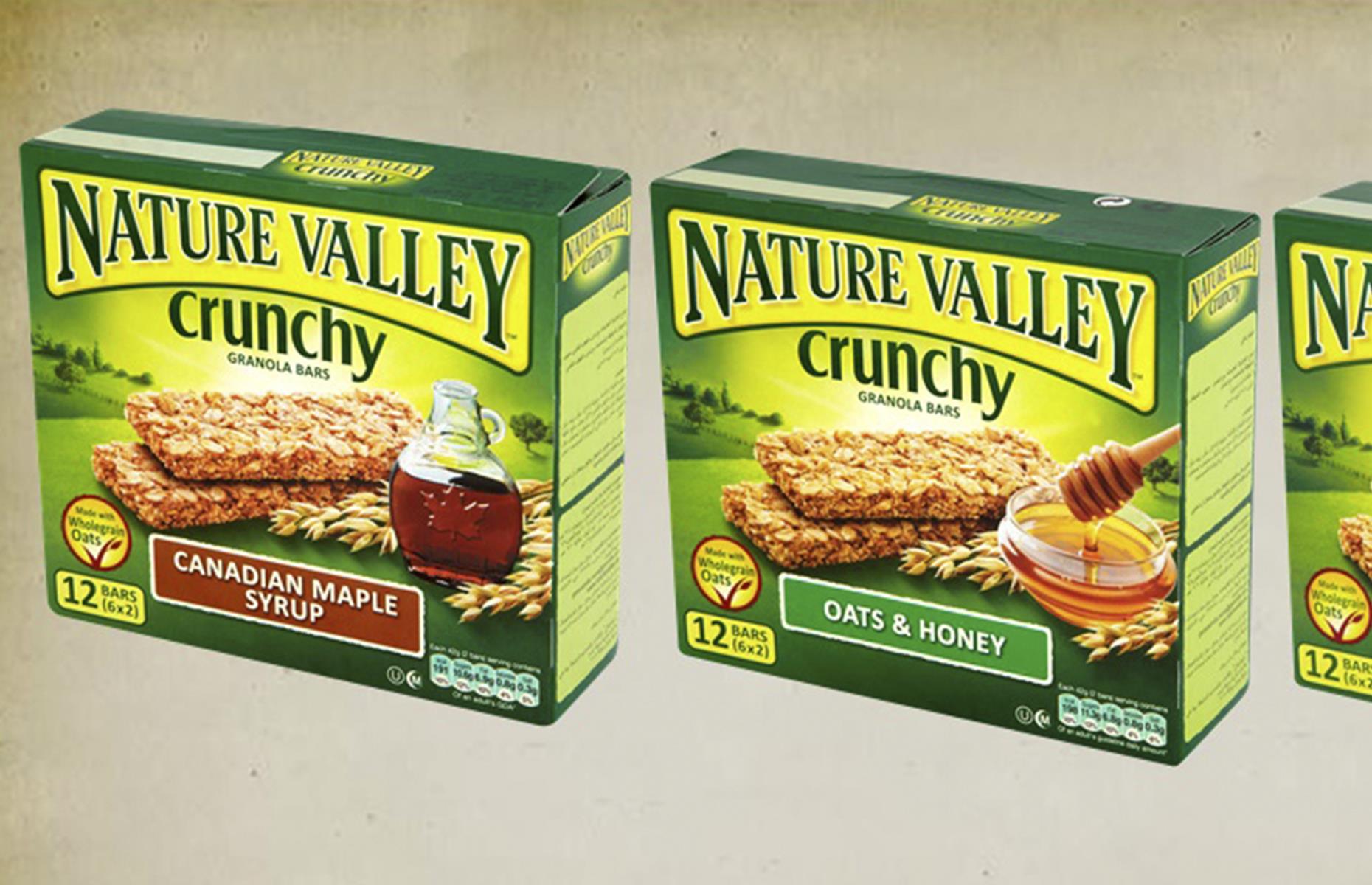 42. Granola bars