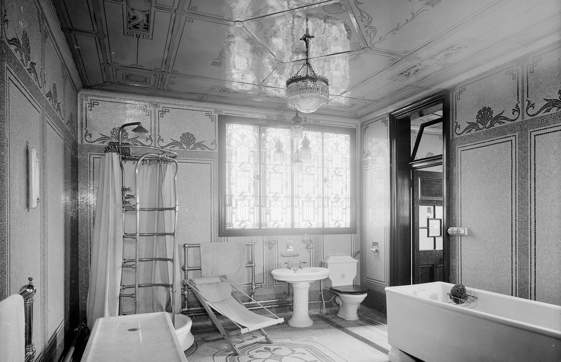 1904: Baño turco de Moray Lodge