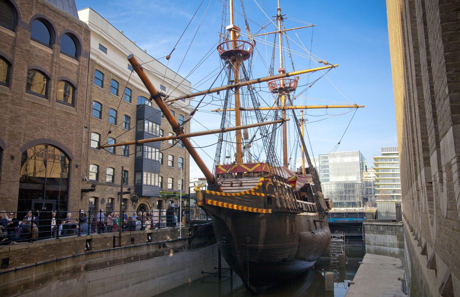 Golden Hind, 1576