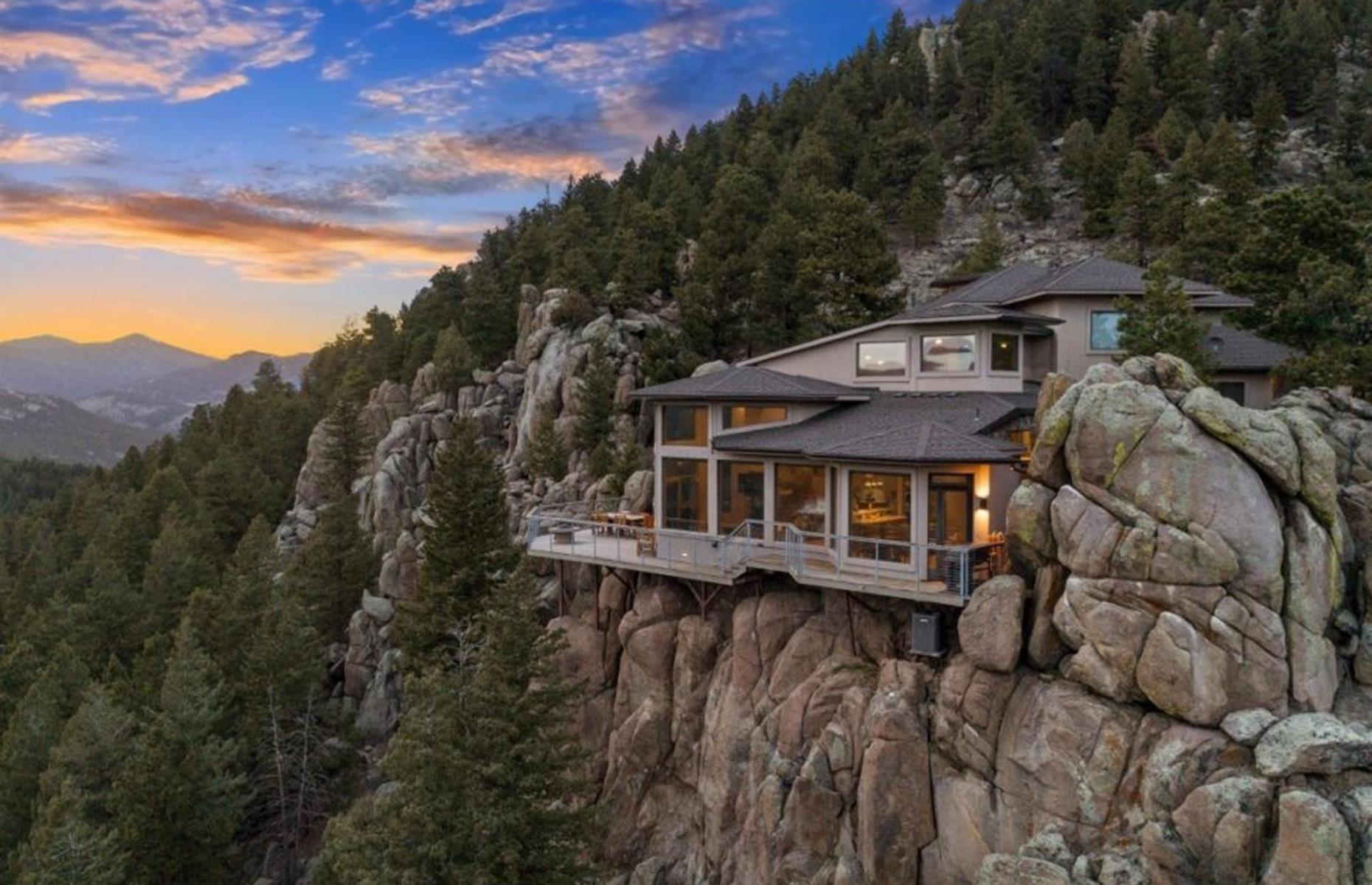 The floating house, Evergreen, Colorado