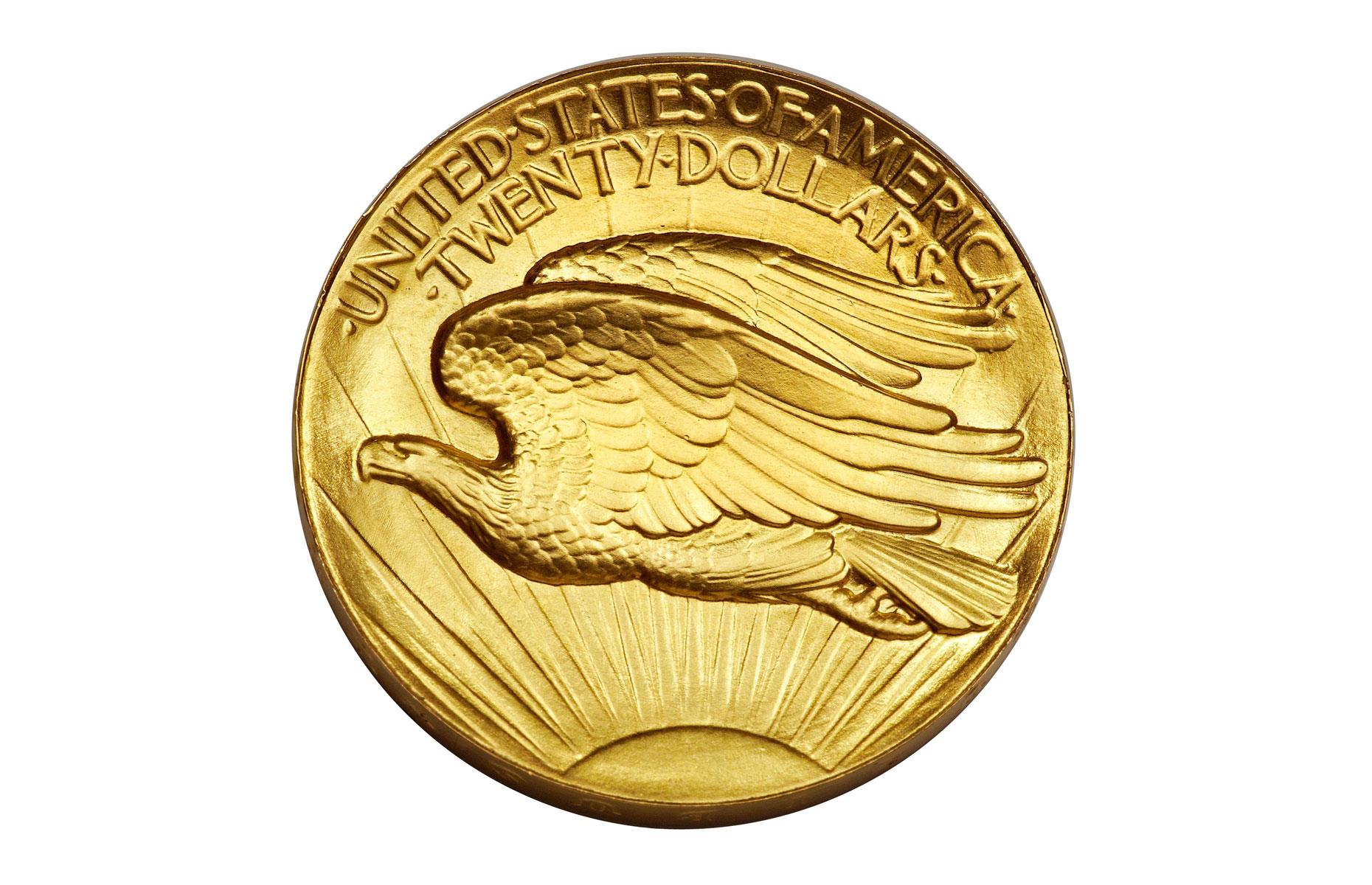 17. 1907 Saint-Gaudens Double Eagle Ultra High Relief: $4.32 million (£3.2m)