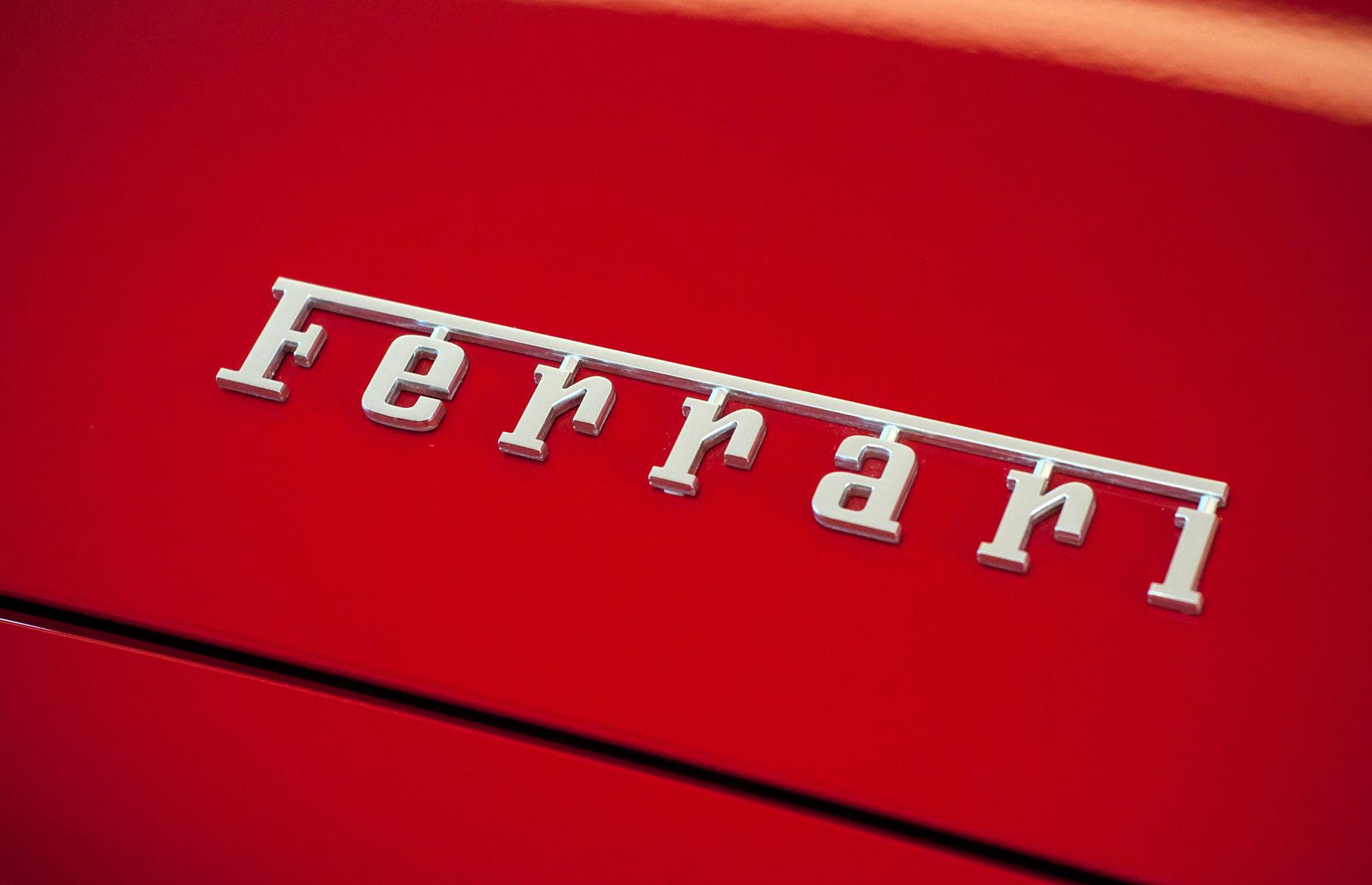 Ferrari's signature red 