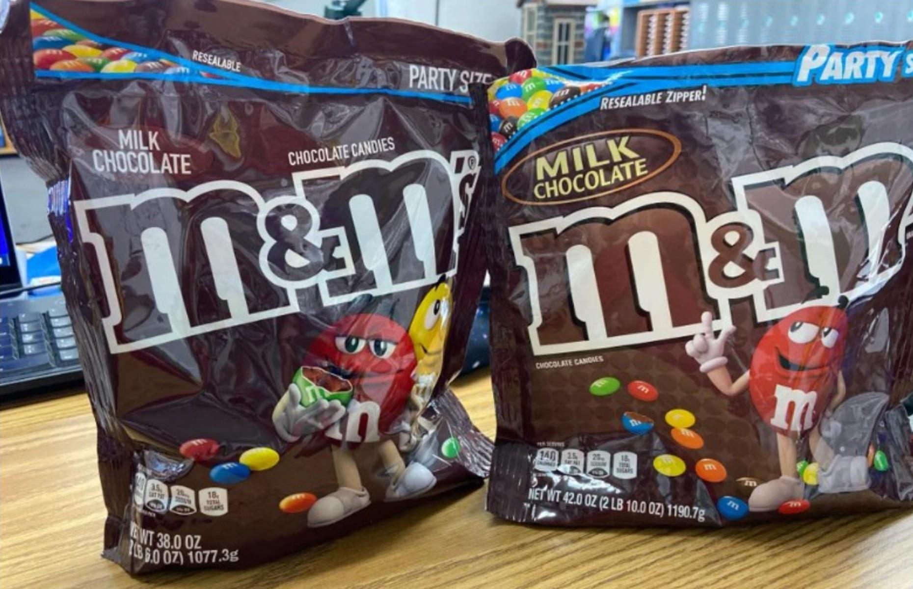 M&M'S Milk Chocolate Candy Party Size Bag, 38 oz - Kroger