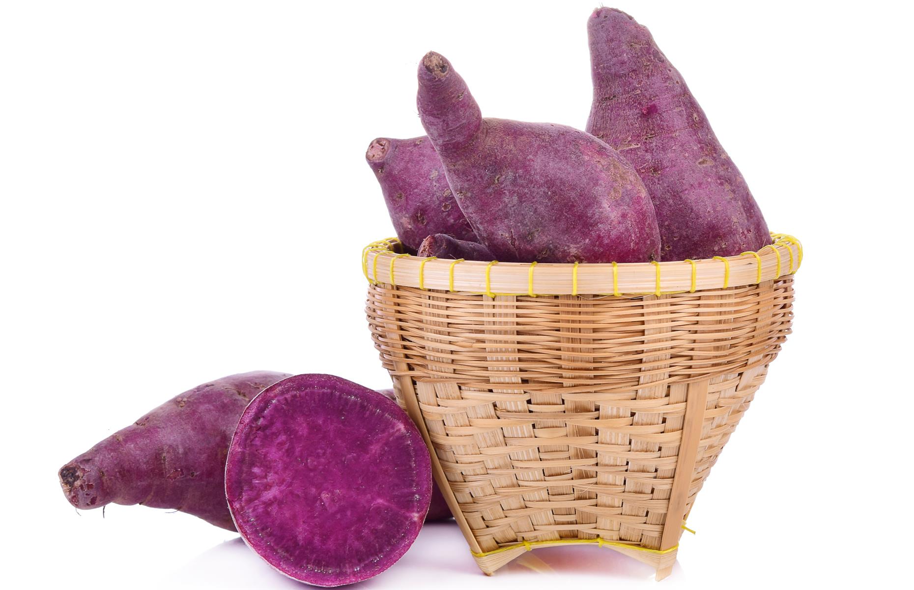 Purple sweet potato (yams)