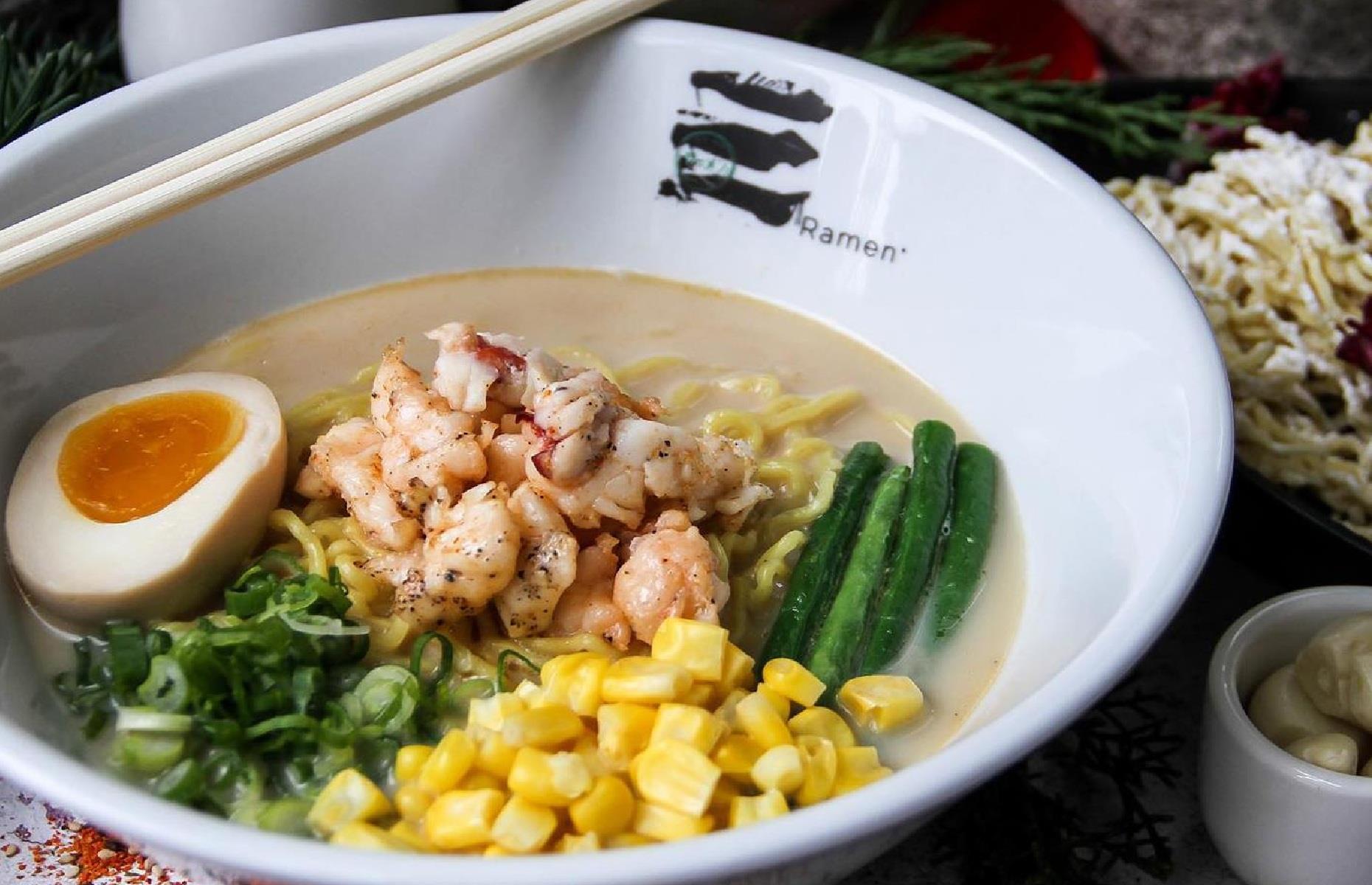 Georgia: lobster ramen, E Ramen +, Atlanta