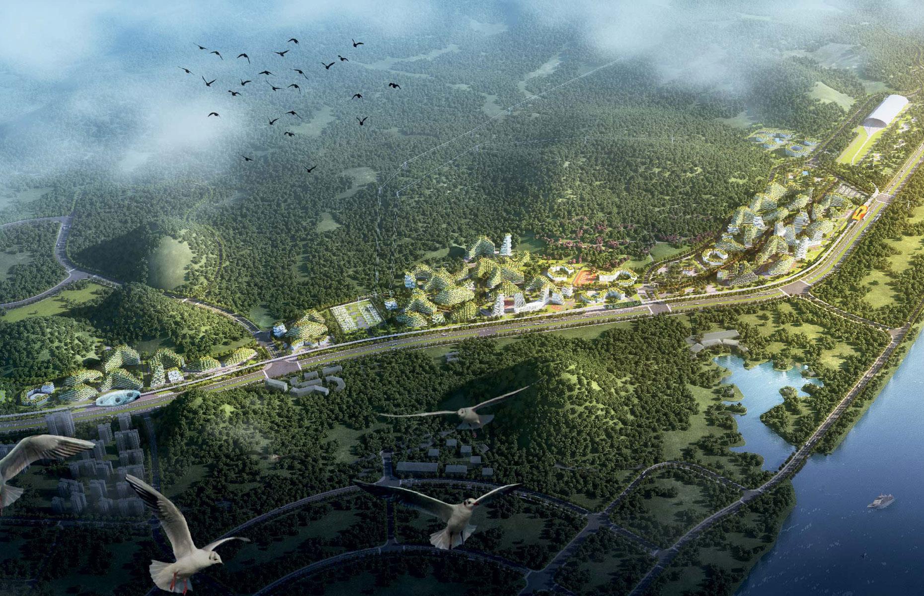 Forest City Liuzhou, Guangxi Province, China 