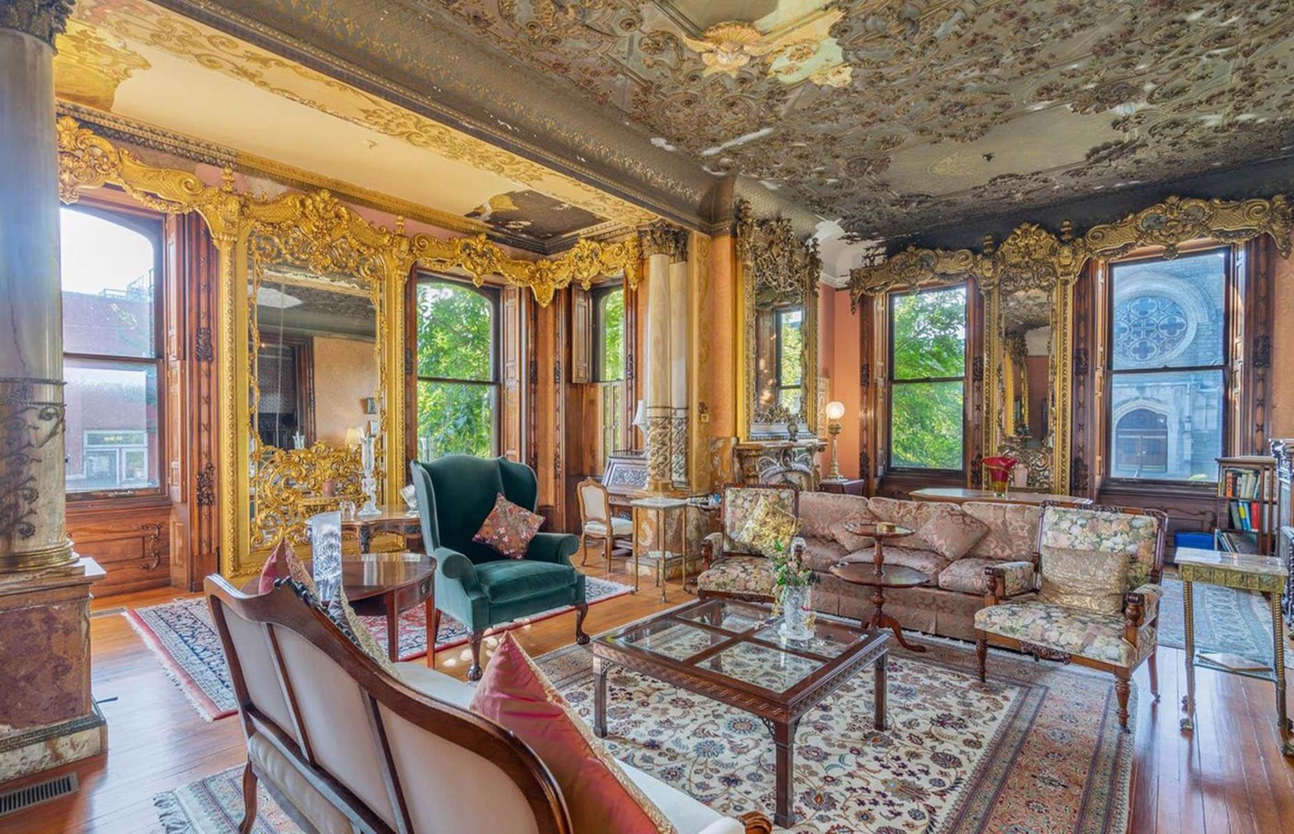 1800s: Victorian mansion, Pennsylvania, USA