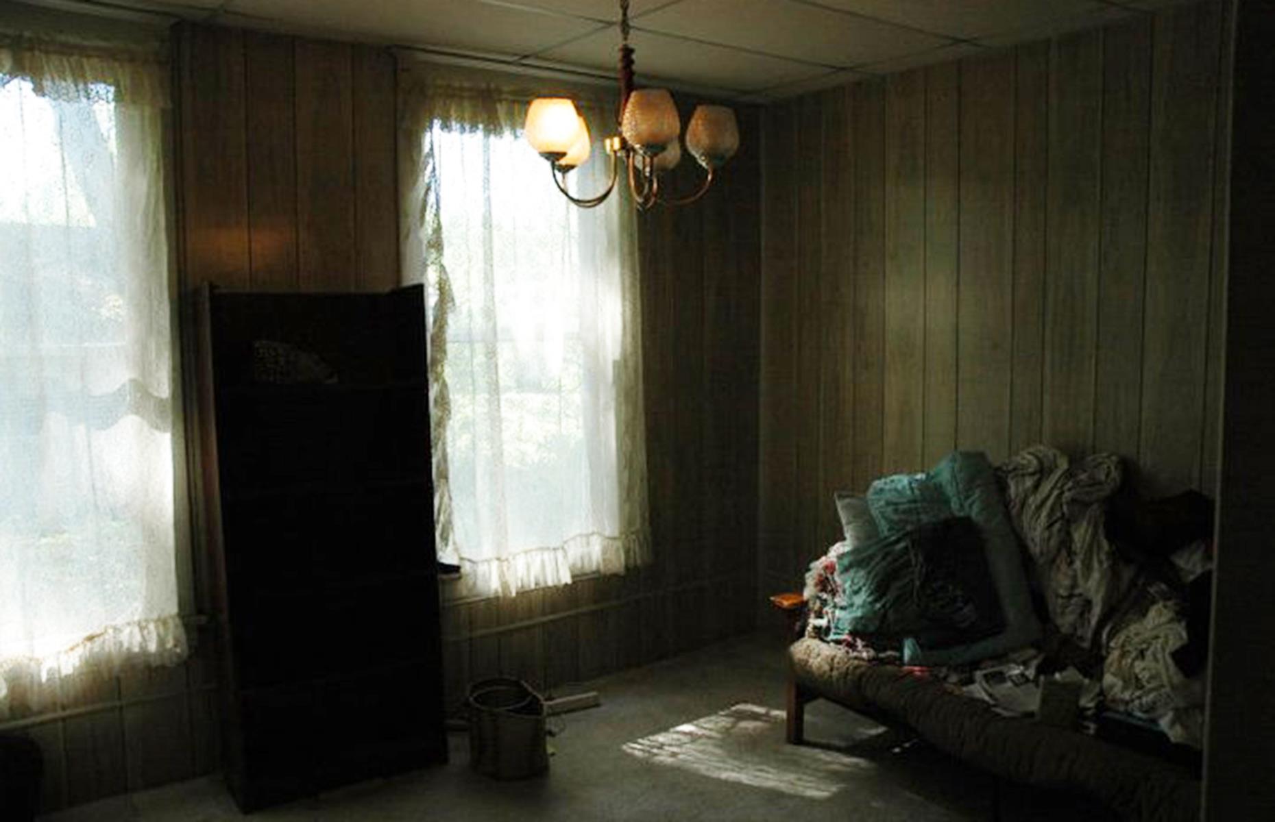 Before: the living room