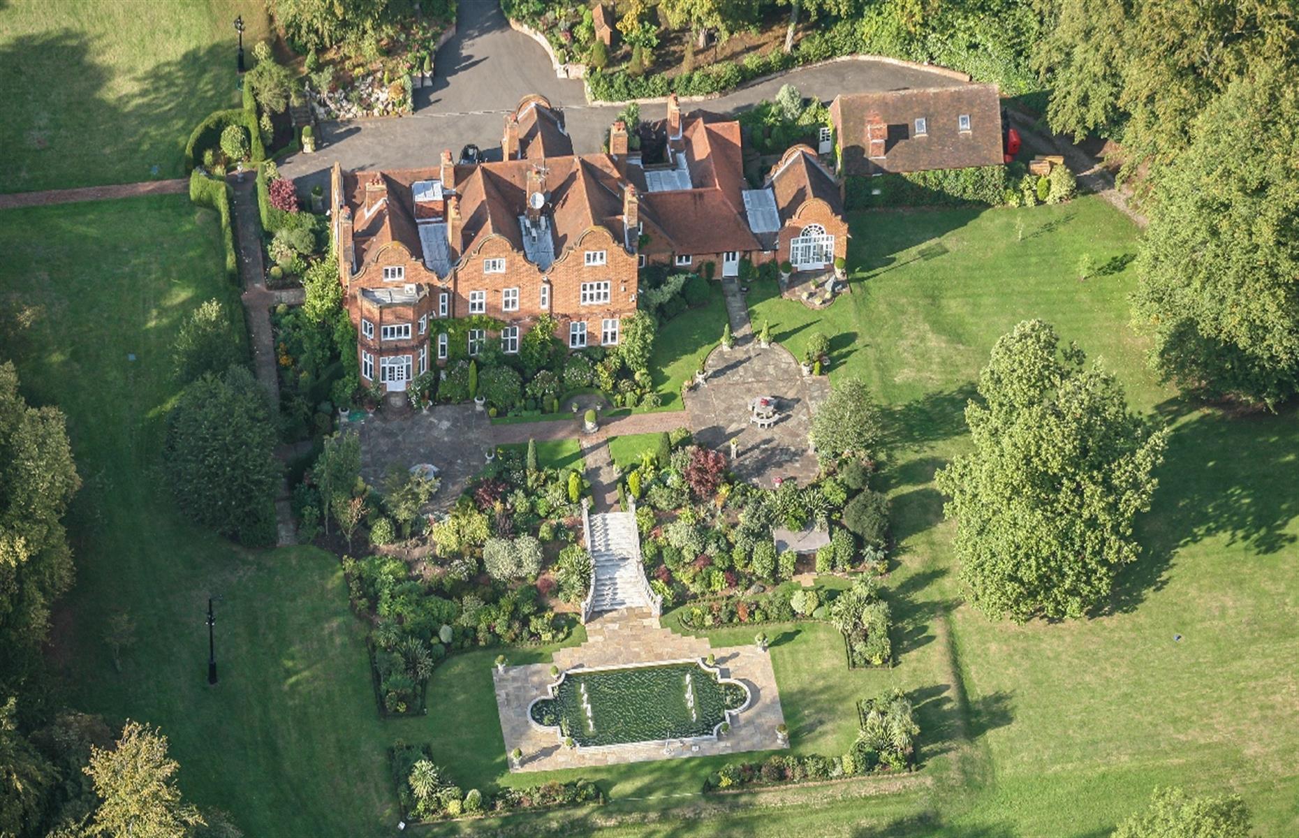 Sharon and Ozzy Osbourne's manor, Buckinghamshire, UK