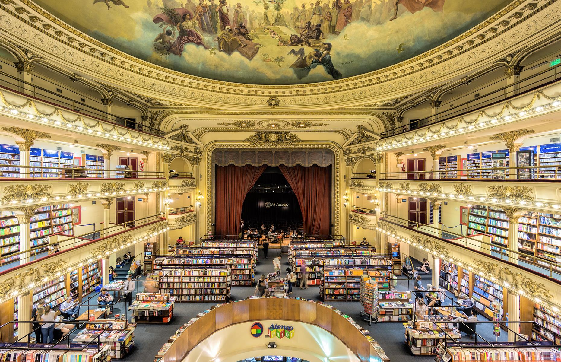 2. El Ateneo Grand Splendid, Buenos Aires, Argentina