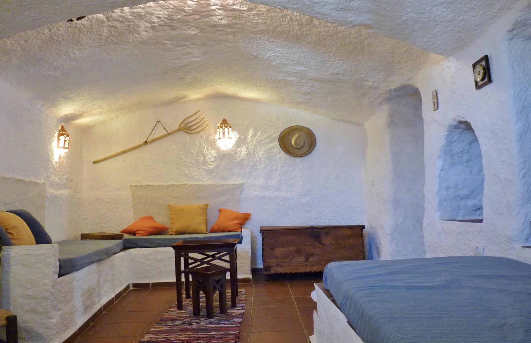 Barrio de Cuevas cave houses, Granada, Spain