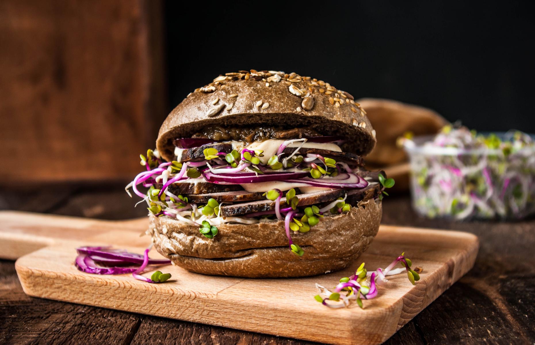 6. Raw sprouts