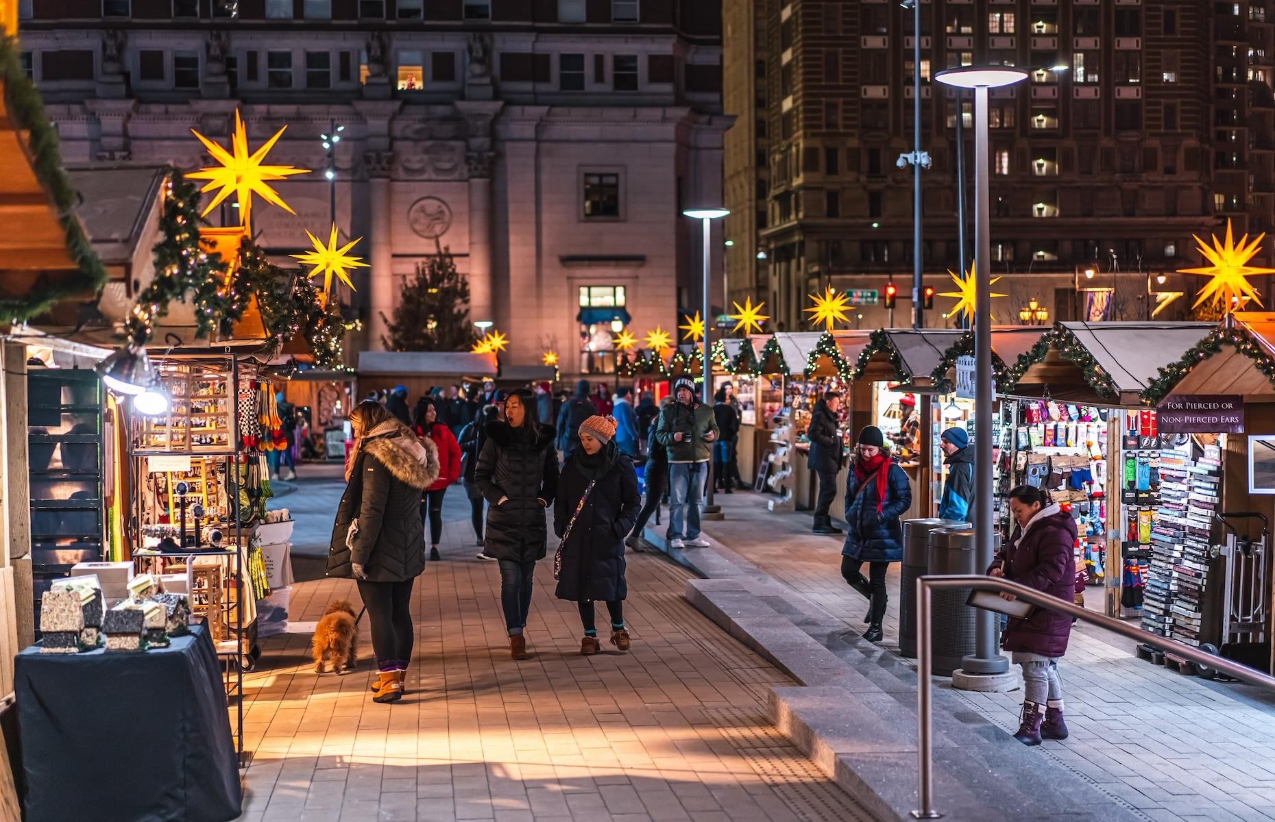 Pennsylvania: Christmas Village, Philadelphia