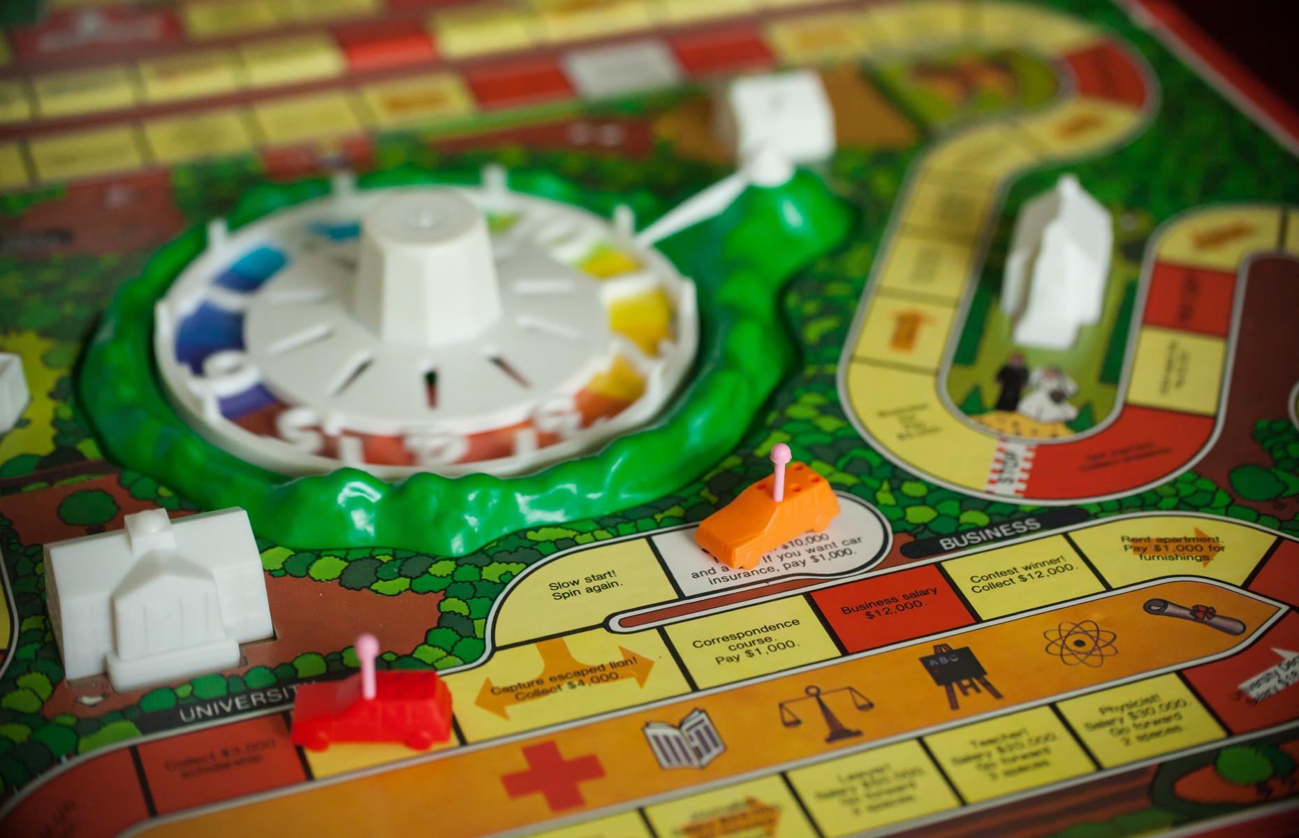 Then: board games and jigsaws 
