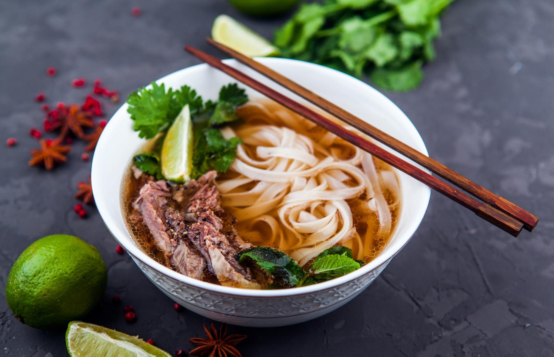 Vietnamese beef pho